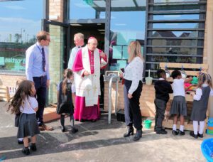 Bishop opens first Catholic school in country for a decade