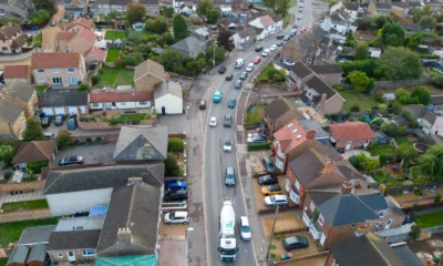 Peter Baxter has lobbied for years to get councillors and highways chiefs alongside to reduce the number of HGVs passing through his hometown., Whittlesey, Peterborough Wednesday 28 September 2022. Picture by Terry Harris.