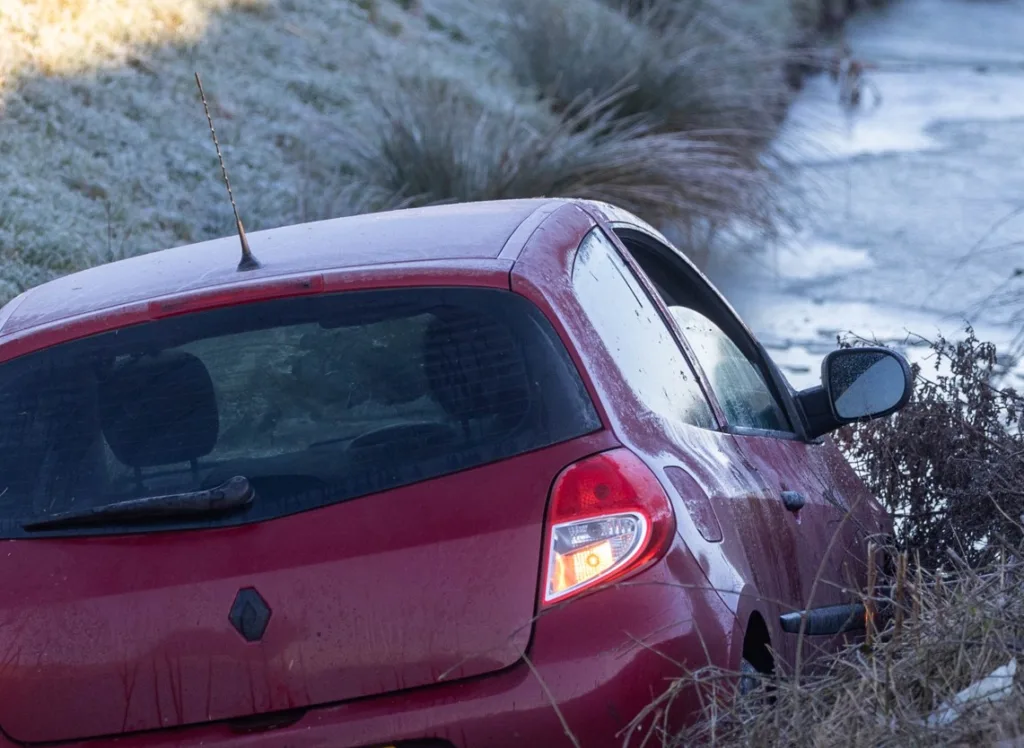 Photos from two of today’s crashes in the Fens