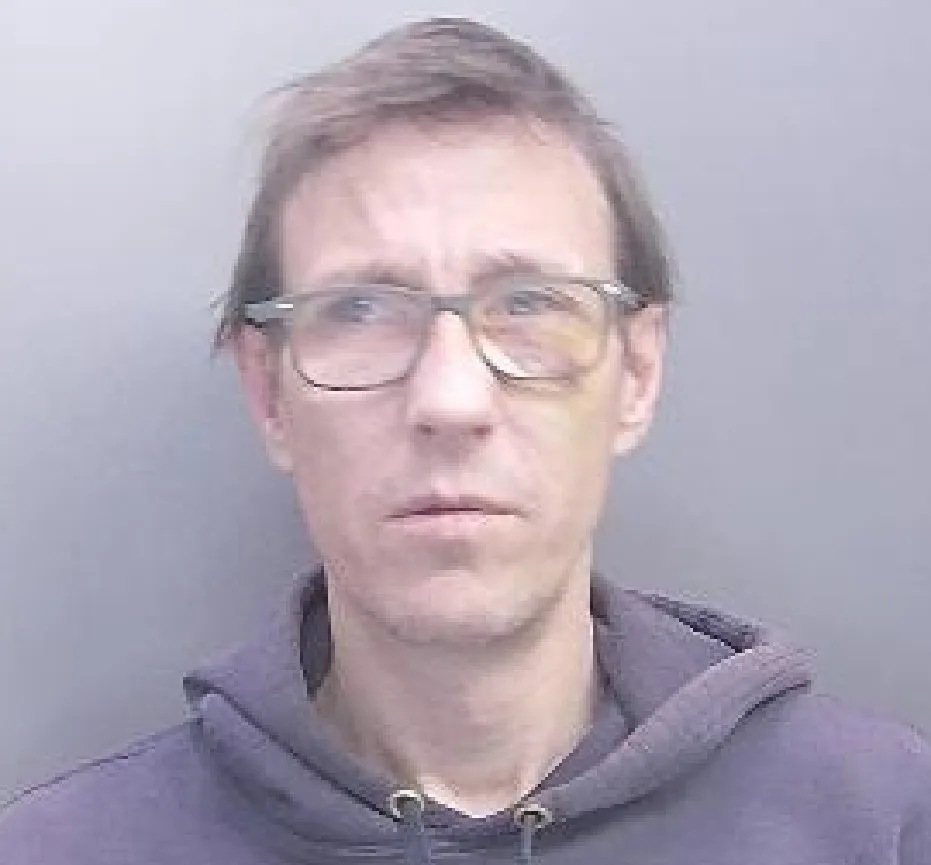 Kevin Eastwood, 45, was caught, and jailed, for break ins after being caught by doorbell footage