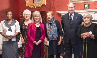 Sternberg Active Life Award 2022 - Lydia Tischler, Sister Christine Frost, Veronica Wilson, Margaret Clark, Jennifer Jankel. They are pictured with Michael Sternberg, son of the award's founder