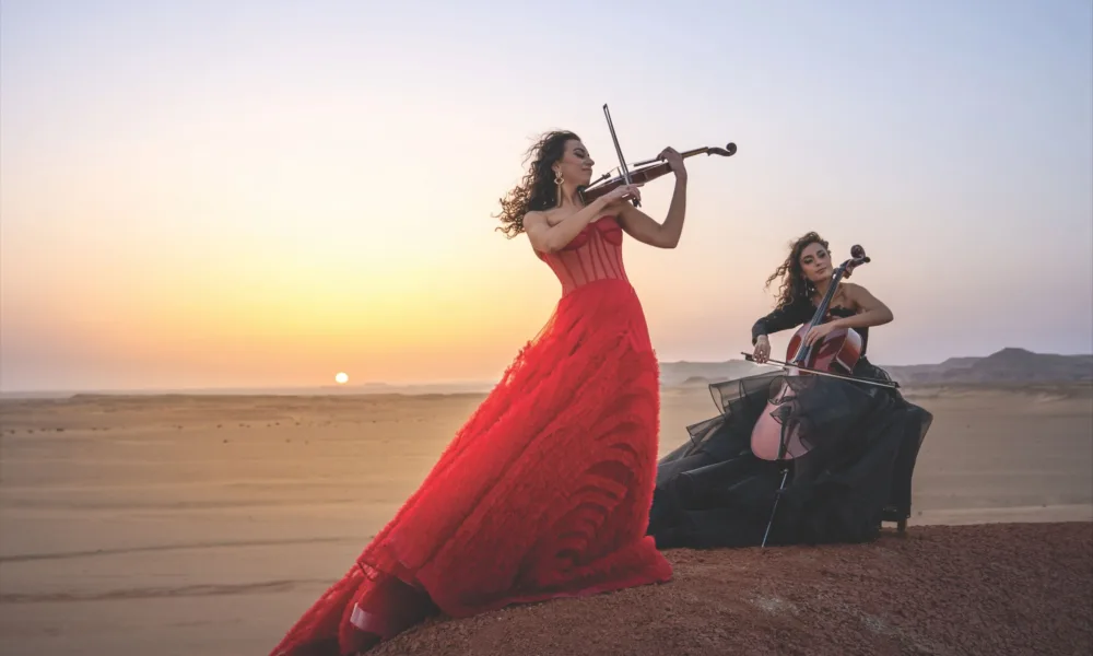 News for Peterborough and Cambridgeshire - The Ayoub Sisters at Cambridge Folk Festival