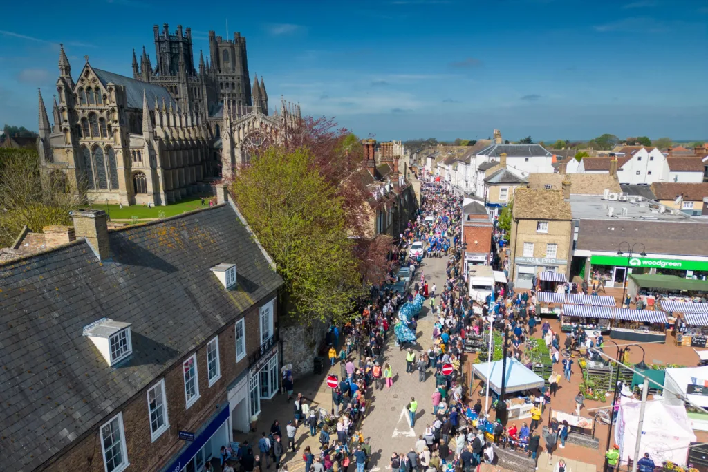 Ely celebrates ‘Eel Day’ with spectacular procession through the city