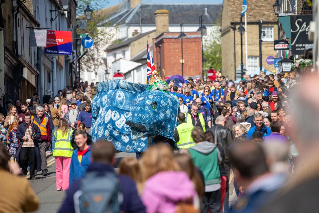 Ely celebrates ‘Eel Day’ with spectacular procession through the city