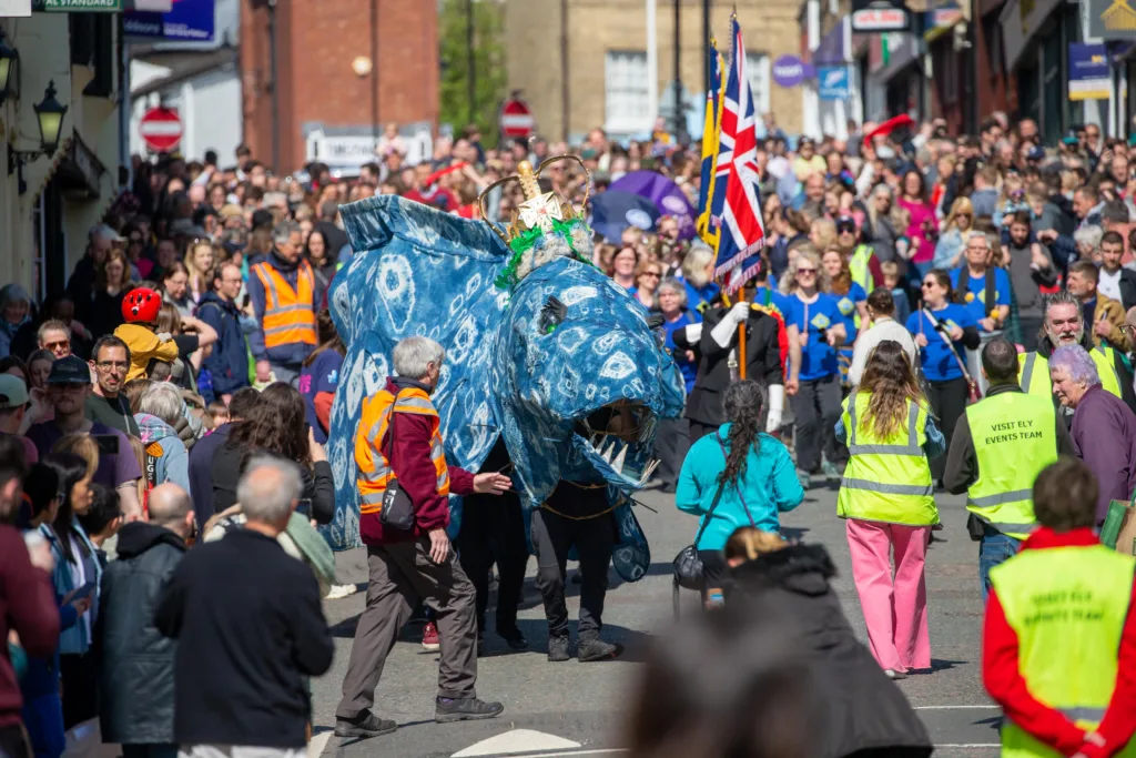 Ely celebrates ‘Eel Day’ with spectacular procession through the city