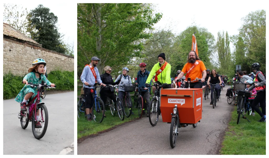 VIDEO: 800 Cambridge cyclists Reach their destination!