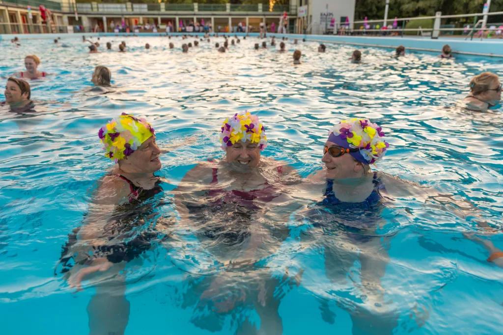 The original plan was to mothball Peterborough Lido whilst other sources of funding were investigated to mitigate the £400,000 a year running costs (council leader Dennis Jones announced yesterday running costs of £120,000). Now the Lido has been saved for this year at least PHOTO: Terry Harris 