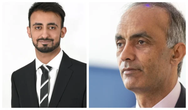 News for Peterborough and Cambridgeshire - Cllr Saqib Farooq (left) joined his father Mohammed in quitting the Conservative group on Peterborough City Council.