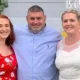 The family released a photograph of Jade Mace, Paul (PJ) Carter, Lisa Carter (left to right). All three were killed in a crash on the A47 by a drug driver.