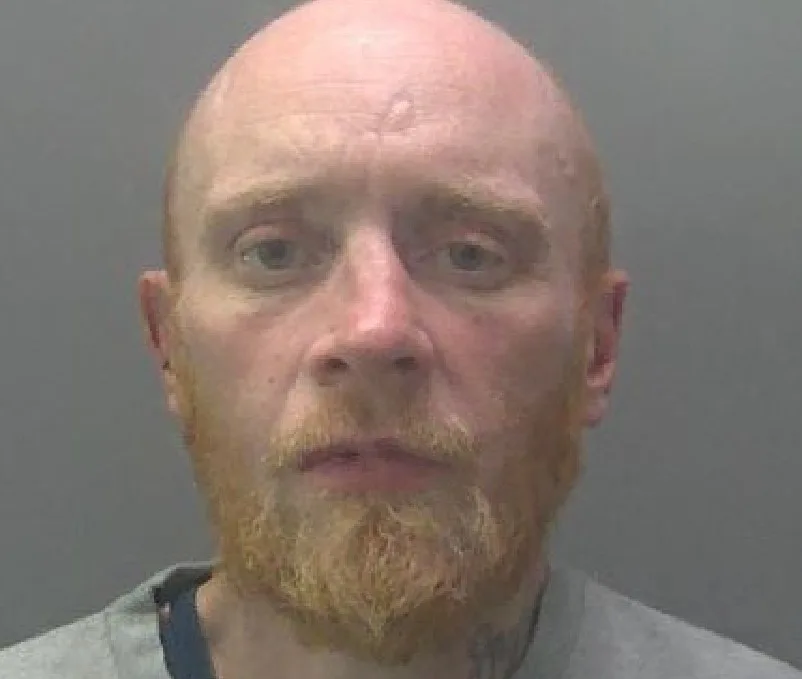 Paul English was arrested on Sunday after being caught stealing from B & M store Bridge Street. 