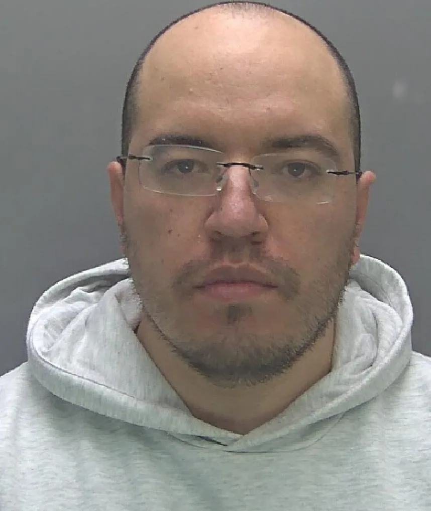 Sammy Trujilo, 33, repeatedly entered the store in Cambridge where the victim worked and pretended to look at products while staring over at her. The victim would have to go to the stockroom in the back of the shop to avoid him.