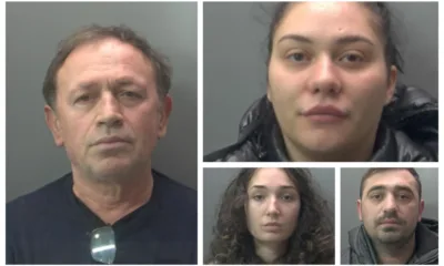 On 11 April last year, all four appeared at Peterborough Crown Court where they were sentenced as follows: Xhejni Mucaj, of Hartley Avenue, Fengate – jailed for seven years and six months; Christiana Sopikou, of Hartley Avenue, Fengate – jailed for six years and five months; Bahri Mucaj, of Oatfield Street, Glasgow – jailed for seven years; Sabina Mucaj, of Freston, Paston – jailed for nine years