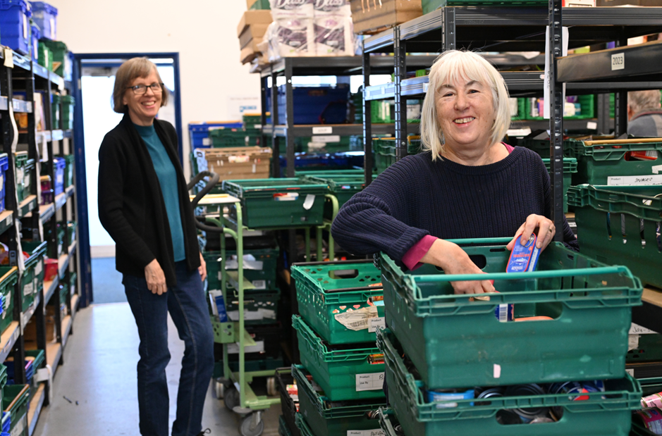 Help plea for volunteers to join Cambridge Foodbank as it heads for busy winter