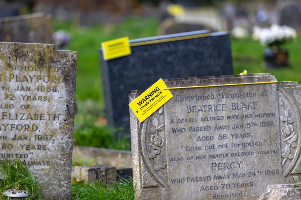 37 gravestones in Fens village – some brand new – ‘unsafe’ as residents claim health and safety ‘gone mad’