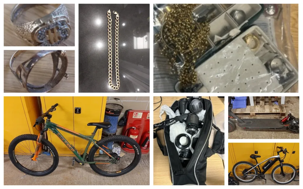 Peterborough: Hunt to find owners of suspected stolen goods