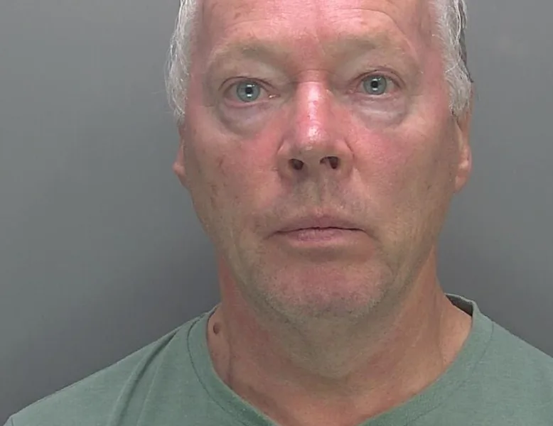 Robert Skilton, 65, drove at the victim on the afternoon of 26 July, leaving him with a severe cut near his wrist right down to the bone, before driving off.