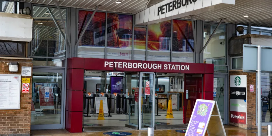 All systems go for Peterborough station improvements: Levelling up funding of nearly £48m – secured by CAPCA and Peterborough City Council – will be match funded by partners, Network Rail and through the city council’s Towns Funding bringing the total up to approximately £65 million. PHOTO: Terry Harris