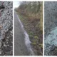 Photos of the razor-sharp metal shavings that appeared on Tuesday on this popular path in March, Cambridgeshire.