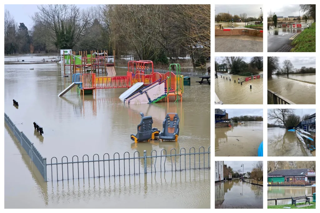 St Neots: Cambridgeshire town crossing its fingers as Great Ouse set to peak