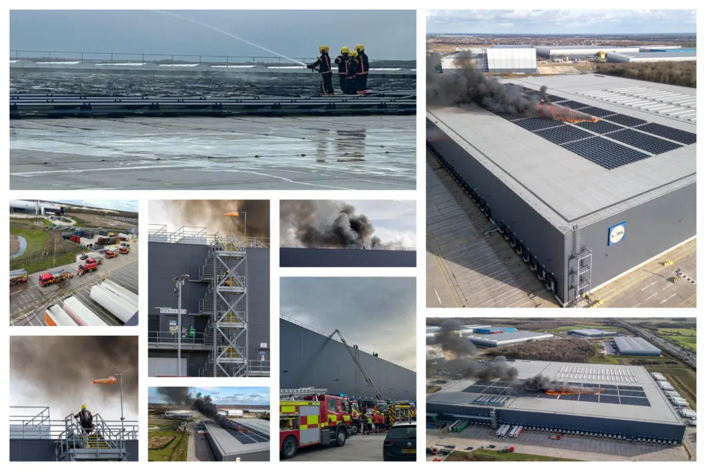 WATCH: Fire chiefs praise their staff who fought blaze at £70m Peterborough warehouse