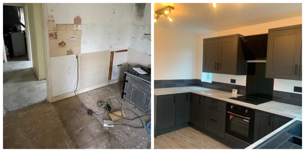 A property in Friday Bridge had been empty for 18 months before being purchased by a new owner. The council's Empty Homes Officer supported the owner with the renovation, which took five months to complete. Brought back into use in May 2023 as a rental property.