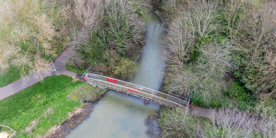 MP Paul Bristow has called for bridges at Cuckoos Hollow, Peterborough, to re-open despite warnings for public safety over their poor condition. PHOTO: Terry Harris