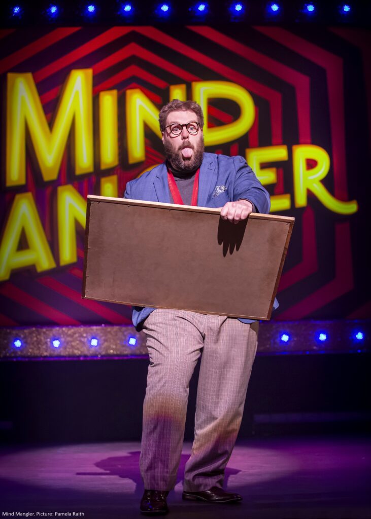 Mind Mangler is at Cambridge Arts Theatre until Saturday, May 25. PHOTO: Pamela Raith 