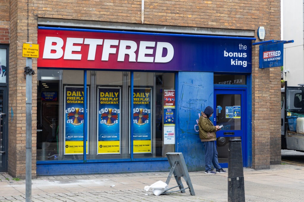 ‘No more gambling shops - it is time to stop the rot and take back control of our city centre,’ says Andrew Pakes, Labour candidate for Peterborough at the General Election. Above: Part of our journey through the city spotting betting shops and slot arcades. PHOTO: Terry Harris