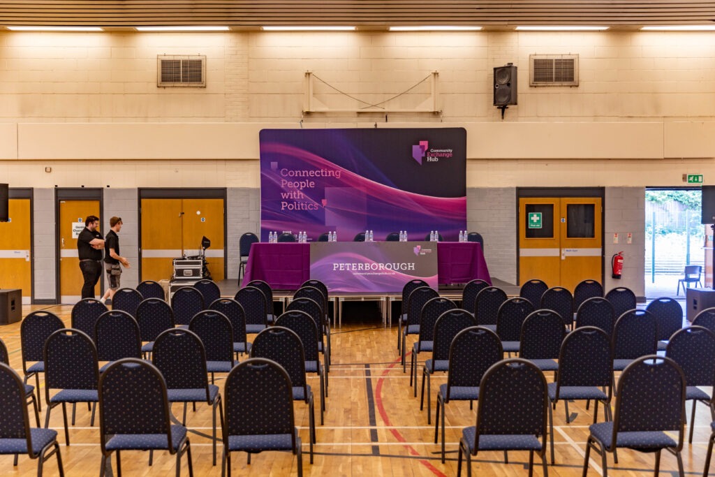 Gladstone Park Community Centre –scene of today’s hustings organised by The Community Exchange Hub, PHOTO: Terry Harris