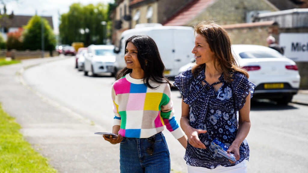 Akshata Murty took along Lucia Hunt, wife of the Chancellor, Jeremy Hunt, and Susie Cleverly, wife of the Home Secretary, James Cleverly to support Lucy Frazer
