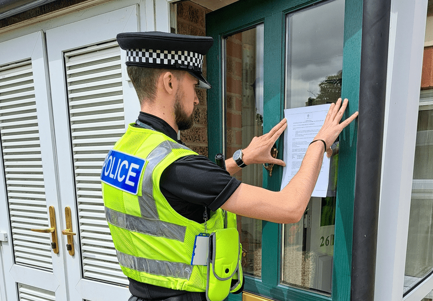 A closure order was issued to 26 Militia Way today (5 June) after a successful application from East Cambridgeshire neighbourhood officers to Peterborough magistrates’ court.