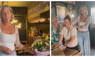 “Well, the end to a very short era … it’s been an emotional day,” Dotty Blakey said on her final day running a popular tea room at Friday Bridge