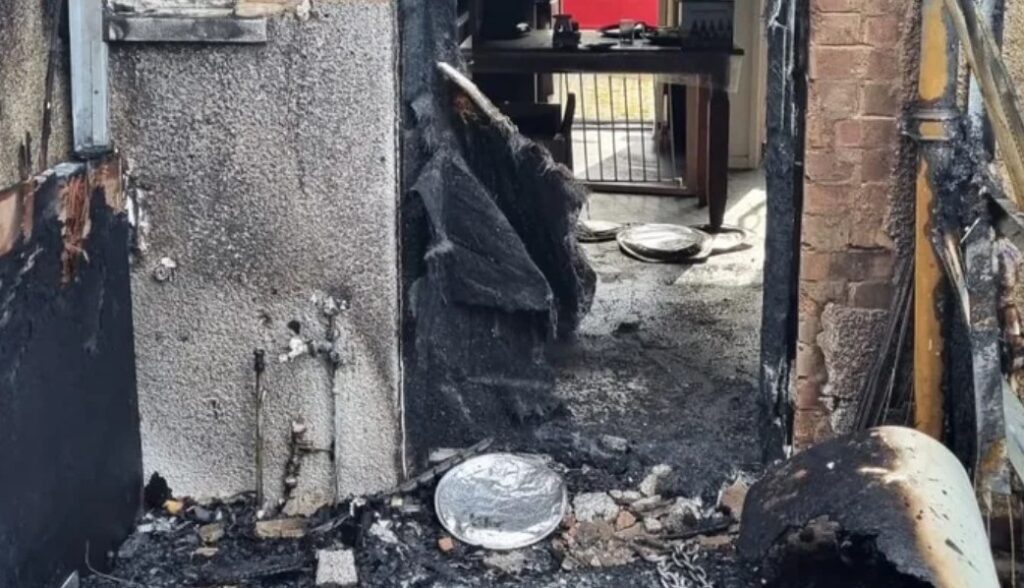 Two separate fund-raising campaigns have been launched to help a family following a fire at their Bramley Road, Wisbech, home. 