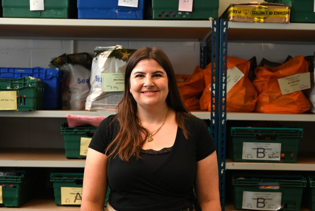 Kate McIntosh, Local Organiser, Cambridge City Foodbank