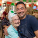 Celebrity chef Theo Michaels brought an Italian theme – and flavour - to Barton Care Home, Wisbech. PHOTO: Terry Harris