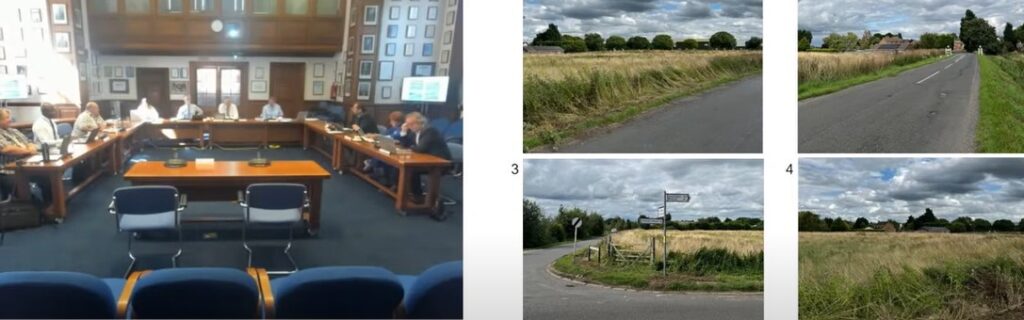 Cllr Ian Benney and Cllr Jan French led the move to approve 5 homes at Gorefield, despite a similar application being refused by officers a year earlier