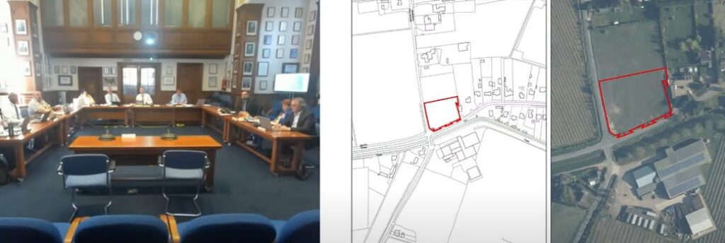 Cllr Ian Benney and Cllr Jan French led the move to approve 5 homes at Gorefield, despite a similar application being refused by officers a year earlier