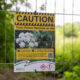 Peterborough City Council told CambsNews: ‘Following the recent identification of poisonous hemlock plants on land at Thorpe Meadows, we have worked to restrict access to this area.’ PHOTO: Terry Harris for CambsNews