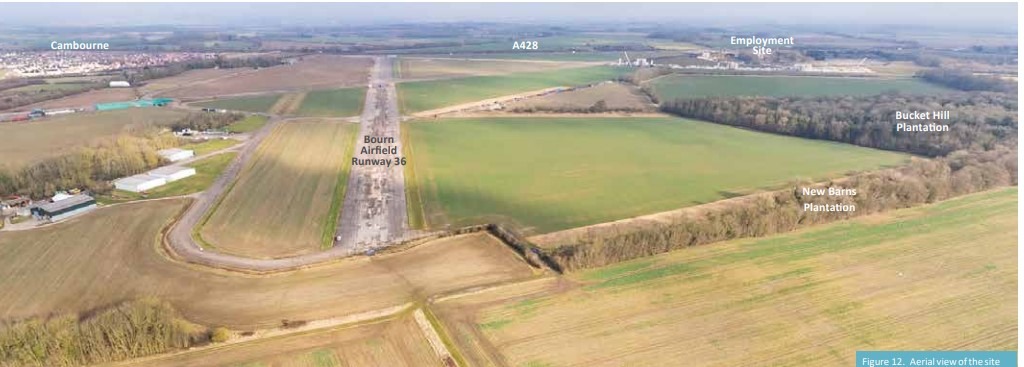 This decision for the Bourn Airfield site follows the issuing of planning permission on another longstanding planning application for the University of Cambridge’s West Cambridge campus. 