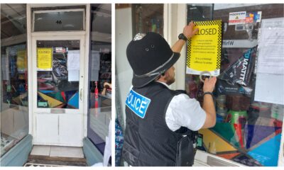 The partial closure order was served on The Whittlesey Local Store, 46 Market Street, Whittlesey, yesterday afternoon (Tuesday) by the Neighbourhood Support Team following a successful application at Peterborough Magistrates’ Court.