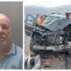 Anthony Campbell (above) was driving a 44 tonne HGV when he crashed into an Mercedes GL320 towing a trailer on the A47 at Guyhirn on 3 January