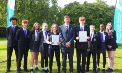 Staff and students at Soham Village College are celebrating after they were graded outstanding in all categories in their recent visit by Ofsted.