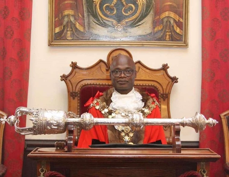 Cllr Sidney Imafidon became Mayor of Wisbech in May. He represents Octavia ward on the council and is also a Fenland district councillor for Walsoken and Waterlees wards.