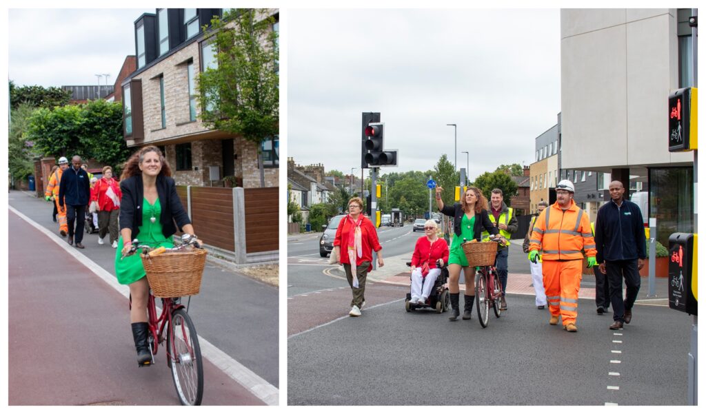 Mitcham’s Corner, Cambridge now ‘safer and easier for people to walk and cycle’