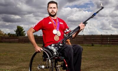Matt Skelhon, as he aims for Paralympic Gold in Paris this summer