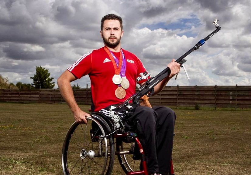 Matt Skelhon, as he aims for Paralympic Gold in Paris this summer