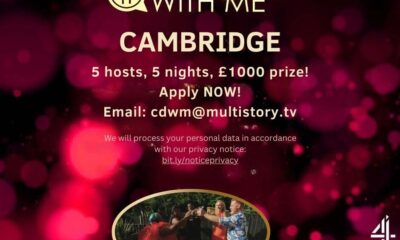 The popular Channel 4 show ‘Come Dine With Me’ is looking for hosts from Cambridge