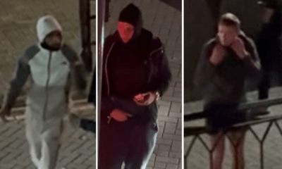 Police have released CCTV images of three men they would like to speak to in connection with a stabbing in Peterborough