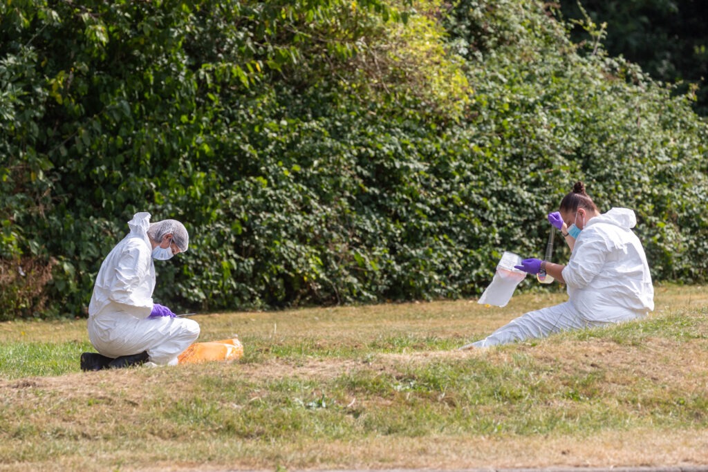 Police are investigating a triple stabbing in Peterborough in the early hours of today. The stabbings took place in Freston, Paston; two teenagers remain in hospital ‘in a serious condition’. PHOTO: Terry Harris 