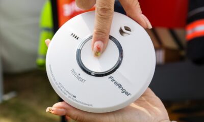 Cambridgeshire Fire and Rescue urges those waiting in the queue for an Oasis ticket should use the time to check fire alarms. Image: Cambs fire and rescue